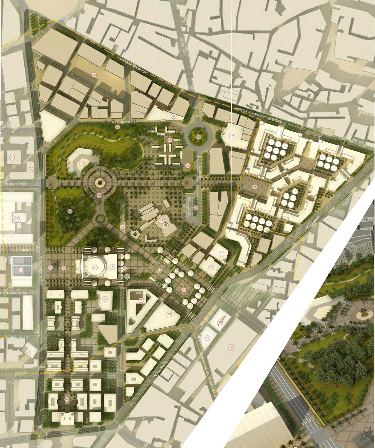 Urban Development of Opera & Ataba Squares
